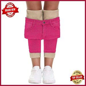 Fleece Lined Skinny Jeans Winter Warm Thermal Stretch Pants